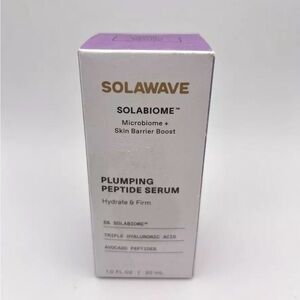 Solawave Solabiome Plumping Peptides Serum 1.0 fl oz 
Sealed